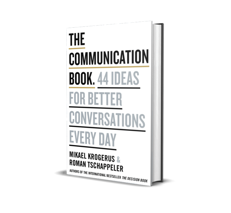 THE COMMUNICATION BOOK - 44 IDEAS FOR BETTER CONVERSATIONS EVERY DAY