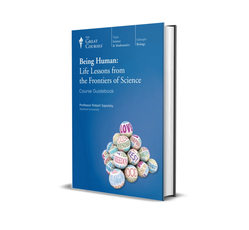 This course teaches you entirely new ways to understand the most complex of species: human beings. This unique series of lectures will illustrate many of the ways we are just like other animals, ways we use similar physiology in completely novel ways, and ways in which there