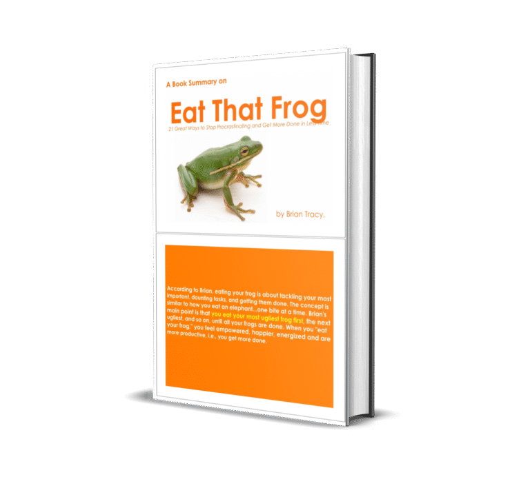 Eat That Frog Get More of the Important Things Done Today By Brian Tracy 4601