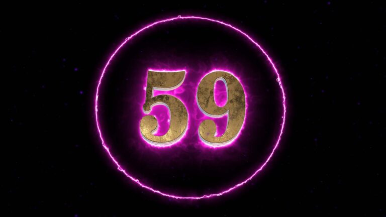 1 Minute Countdown Timer | Purple Neon & Golden Numbers | Free Download (No Copyright)