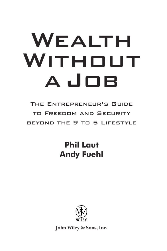 Wealth Without a Job PDFDrive pdf